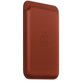 iPhone Leather Wallet with MagSafe, Umber (MPPX3ZM/A) арналған тысқабы фото