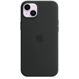 iPhone 14 Plus, Silicone Case with MagSafe, Midnight (MPT33ZM/A) арналған тысқабы фото