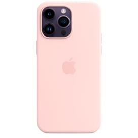 iPhone 14 Pro Max, Silicone Case with MagSafe, Chalk Pink (MPTT3ZM/A) арналған тысқабы фото
