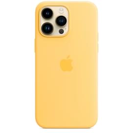 IPhone 14 Pro Max арналған тысқап, Silicone Case with MagSafe, Sunglow (MPU03ZM/A) фото