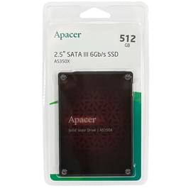 Внутренний SSD 2.5" 7мм 512Gb Apacer AS350X 3D TLC (AP512GAS350XR-1) фото