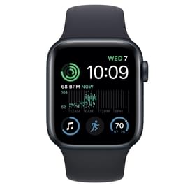 Смарт-часы Apple Watch SE 2022, 40mm Midnight Aluminium Case with Midnight Sport Band (MNJT3GK/A) фото
