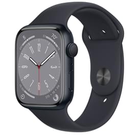 Смарт часы Apple Watch Series 8, 45mm Midnight Aluminium Case with Midnight Sport Band (MNP13GK/A) фото