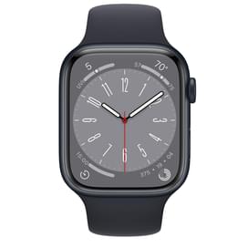 Смарт-часы Apple Watch Series 8, 45mm Midnight Aluminium Case with Midnight Sport Band (MNP13GK/A) фото