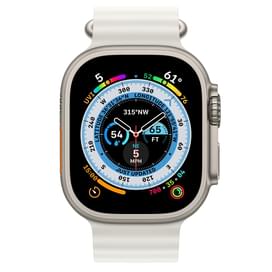 Смарт-часы Apple Watch Ultra, 49mm Titanium Case with White Ocean Band (MNHF3GK/A) фото