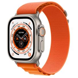 Смарт-часы Apple Watch Ultra, 49mm Titanium Case with Orange Alpine Loop - Medium (MQFL3GK/A) фото