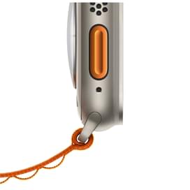 Смарт-часы Apple Watch Ultra, 49mm Titanium Case with Orange Alpine Loop - Medium (MQFL3GK/A) фото