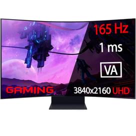 Монитор Игровой 55" Samsung ARK LS55BG970NIXCI 3840x2160 16:9 VA 165ГЦ (4HDMI) Curved Black фото