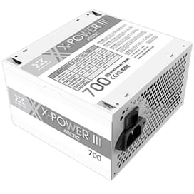 Xigmatek X-Power III Arctic ATX Қуат блогы 700W 2x6+2pin, 2x4+4pin (EN48106) фото