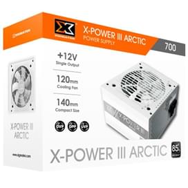 Xigmatek X-Power III Arctic ATX Қуат блогы 700W 2x6+2pin, 2x4+4pin (EN48106) фото