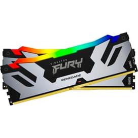 Оперативная память DDR5 DIMM 32GB(16GBx2)/6000MHz Kingston Renegade Silver RGB (KF560C32RSAK2-32) фото