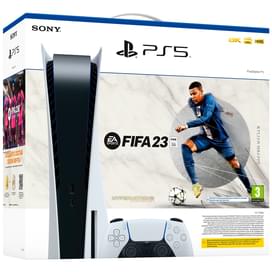 Игровая консоль Sony PS5 + Джойстик PS5 Sony DualSense White + FIFA 23 PS5 фото