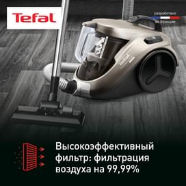 Пылесос с контейнером для пыли Tefal Compact Power TW3786RA фото