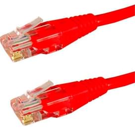 Кабель Patch-Cord, Ship, RJ-45 Cat.5e, 1м (S3025RD0100-P) Красный фото