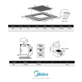 Индукционная варочная панель Midea MCI-B632D фото