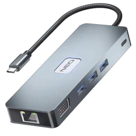 Адаптер NEO Type-C, 11-in-1, Gray UHCL2309-011 фото