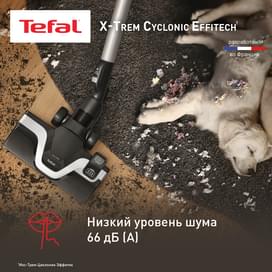 Пылесос с контейнером Tefal X-Trem Cyclonic Effitech TW-7C71EA			 фото