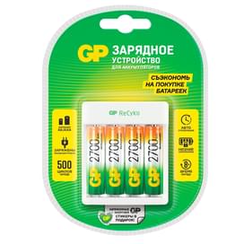 Зарядное устройство GP AA GP 4х2700mAh фото