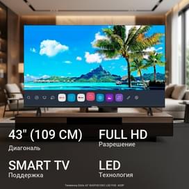 Телевизор Elista 43" B43FHD1EKC LED FHD  AOSP фото