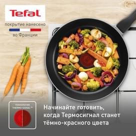 Набор сковорода 24ст/кр и сотейник 24ст/кр Essential Tefal 04232830 фото