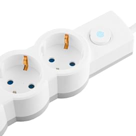 Сетевой Фильтр Satti, 3м, 4 розетки, 16А, White, (PFFS-16A3004) фото