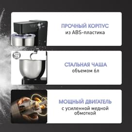 Кухонная машина Zigmund&Shtain ZKM-895 фото