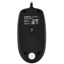 Мышка проводная Neo KCM100, Black (O100-WRN0FB1) фото