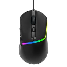 Мышка игровая проводная TechnoGaming Striker, Black (G640-WRN0FB1) фото