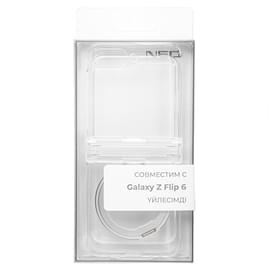 Чехол для Galaxy Z Flip6, NEO TPU Case with MagSafe, Clear (TPUCM-ZFlip6C) фото