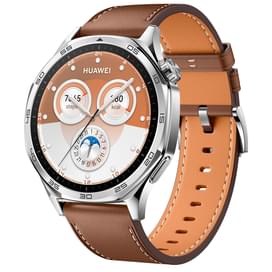 Смарт-часы Huawei Watch GT 5 (46mm) Brown Composite Leather Strap фото