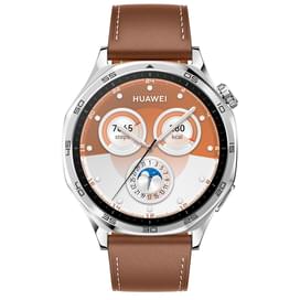 Смарт-часы Huawei Watch GT 5 (46mm) Brown Composite Leather Strap фото