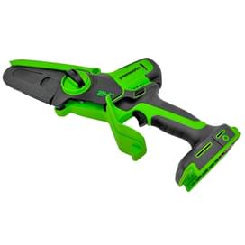 Цепная мини пила аккумуляторная Greenworks G24MCS10 24V 10см без АКБ и ЗУ (2008207) фото