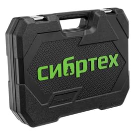 Набор инструментов Сибртех 76 предметов 1/2", 1/4" (13394M) фото