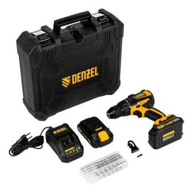 Denzel BLDL-IB-18-02 бұрғы-бұрама шеге бұрағышы, Li-Ion, 18 В, аккумуляторлы 2 АКБ (26121M) фото