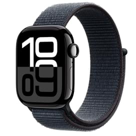 Смарт-часы Apple Watch Series 10 GPS 42mm Jet Black Aluminium Case with Ink Sport Loop фото