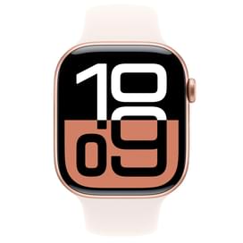Смарт-часы Apple Watch Series 10 GPS 46mm Rose Gold Aluminium Case with Light Blush Sport Band - M/L фото