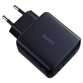 Адаптер питания Aukey Omnia II 45W PA-B4T USB 2*Type-C (PA-B4T) фото