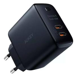 Адаптер питания Aukey Omnia II 45W PA-B4T USB 2*Type-C (PA-B4T) фото