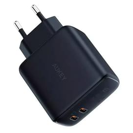 Адаптер питания Aukey Omnia II 45W PA-B4T USB 2*Type-C (PA-B4T) фото