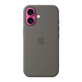 Чехол для iPhone 16 Silicone Case with MagSafe - Stone Gray (MYY33ZM/A) фото
