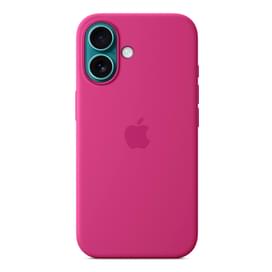 Чехол для iPhone 16 Silicone Case with MagSafe - Fuchsia (MYY53ZM/A) фото