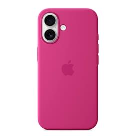 Чехол для iPhone 16 Silicone Case with MagSafe - Fuchsia (MYY53ZM/A) фото