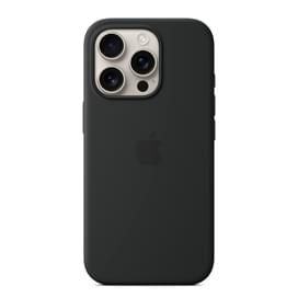 Чехол для iPhone 16 Pro Silicone Case with MagSafe - Black (MYYJ3ZM/A) фото