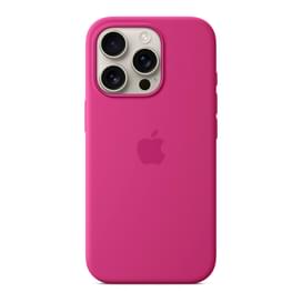 Чехол для iPhone 16 Pro Silicone Case with MagSafe - Fuchsia (MYYN3ZM/A) фото