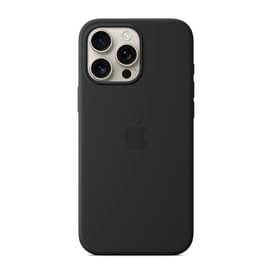 Чехол для iPhone 16 Pro Max Silicone Case with MagSafe - Black (MYYT3ZM/A) фото