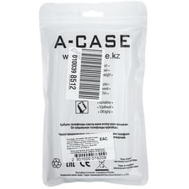 Чехол для iPhone 16 Pro Max Прозрачный силиконовый A-Case (CASE-CL-IP16ProMax) фото