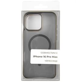 Чехол для iPhone 16 Pro Max, NEO TPU Case with MagSafe, Black (TPUCM-16ProMaxB) фото