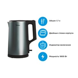 Электрический чайник Midea MK-8065 фото