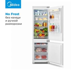 Встраиваемый холодильник Midea MDRE354FGF01 фото