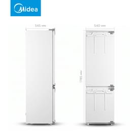 Встраиваемый холодильник Midea MDRE354FGF01 фото